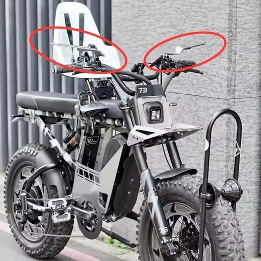 【数量限定販売】全super73鏡ミラー・全ebike鏡ミラー・全自転車鏡ミラー