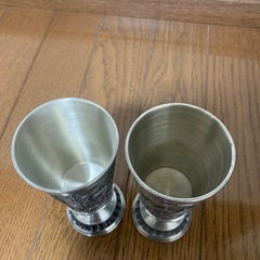 骨董品 ジンベッカー グラス2点の画像