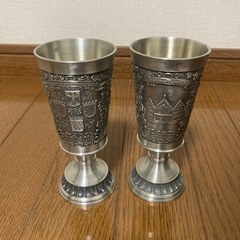 骨董品 ジンベッカー グラス2点