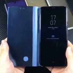 【格安】新品　iPhone13mini 全面保護ケース　手帳型　鏡面　ミラー　ブラックの画像