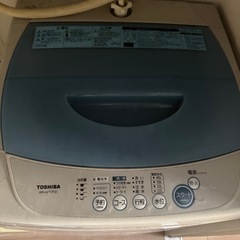 TOSHIBA洗濯機の画像