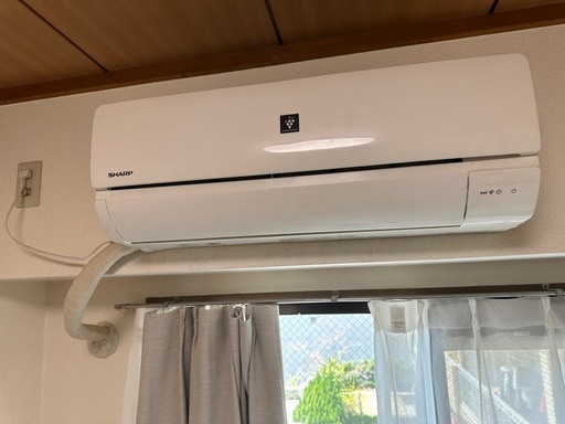 シャープ　プラズマクラスター　エアコン室外機セット
