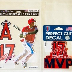 【新品 未開封】 MVP 大谷翔平 MLB公式ステッカー シール 2種