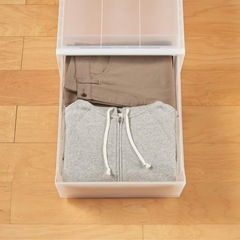 【取引予定】美品：無印良品 ポリプロピレン 収納ケース　3つセット③の画像