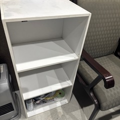 【中古品】連結できるNカラボ 扉付き 3段 カラーボックス ニトリ まとめ買い可(1つの値段です。)の画像