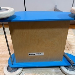 IKEA 手押し車　ムーラ　MULA カタカタ　ブルー　ベビーウォーカー　の画像