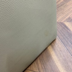 630 収納付き チェア ベージュ ※汚れありの画像