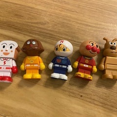 【アンパンマン】ブロックラボドールセット