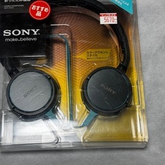 【未使用】ソニーのMDR-ZX600ステレオヘッドホンの画像