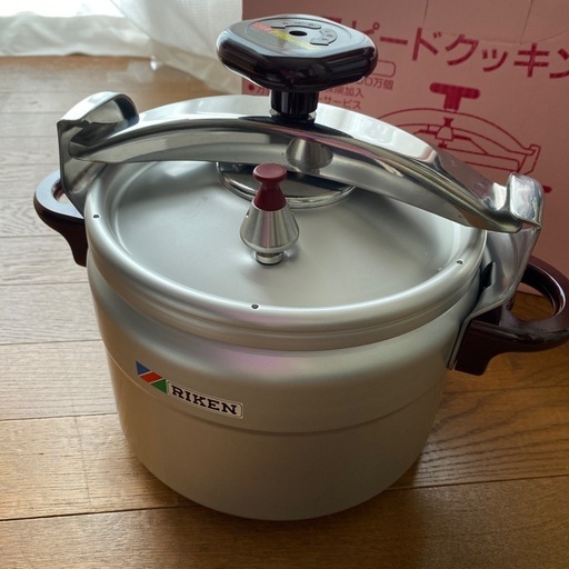 未使用○理研RIKEN○圧力鍋NS-600スピードクッキング○容量6L