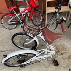 折り畳み自転車 ６速ギア 管理番号12004の画像