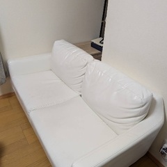 白いソファ🛋️ 約160cm✖️82cm