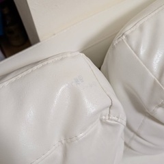 白いソファ🛋️ 約160cm✖️82cmの画像