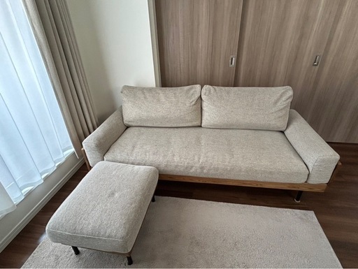 【unico】TREL(トレル)　カバーリングソファ 3シーター TREL(トレル) カバーリングソファ 3シーター 受注生産品