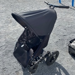 キュリオ ベビーカー タイヤ別途購入必須の画像
