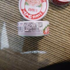 かつお油漬(ツナ缶)３缶の画像