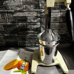 【新品未使用】ハンドプレスジューサー