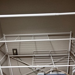 洗濯機上部ラックの画像