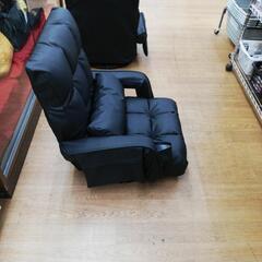 ☆ジモティー割引有☆ 回転式座椅子 BLKの画像