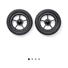 キュリオ ベビーカー タイヤ別途購入必須の画像