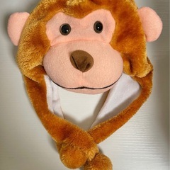 おさるの被り物　帽子の画像