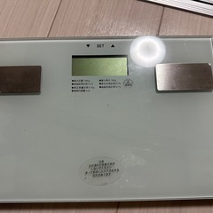 ガラス　体重計の画像