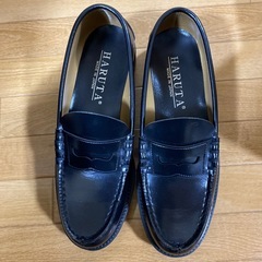 ハルタ　ローファー黒　　27 EEE