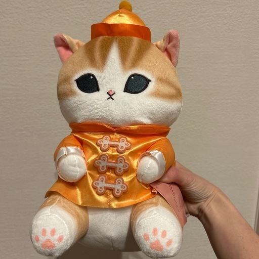 ニャンコ チャイナ服 ぬいぐるみ (にいな) 敦賀のおもちゃ ニャンコ チャイナ服 ぬいぐるみ (にいな) 敦賀のおもちゃ
