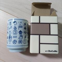 完●新品未使用☆絵文字柄の湯呑み
