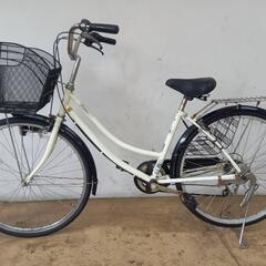 B1845 自転車 上尾工業 ALBENIZ 外装6段 ダイナモライト