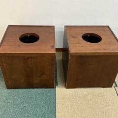 美品　よもぎ蒸し用椅子　高級感　木製　ブラウン　美容器具の画像
