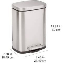 Amazonベーシック　ゴミ箱　5.0L中古品の画像