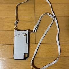 iPhoneXR用画面強化ガラス・スマホショルダー の画像
