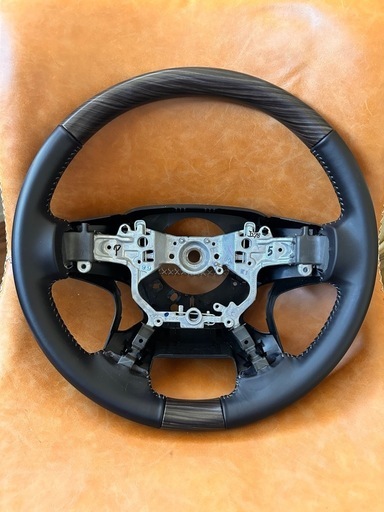 プラド150系　ウッド調ステアリング　木目　ハンドル