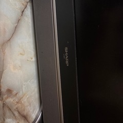 古い32型AQUOS テレビの画像