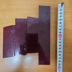 ステンドグラス材料　#10　濃い赤　レッドの画像