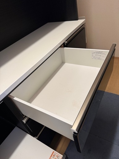 ブラックカップボード 食器棚 トップ