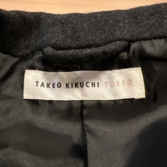 タケオキクチ チェスターコート 2トーン メンズの画像