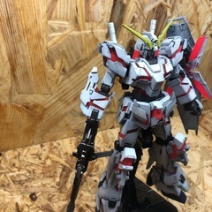 HGUCユニコーンガンダム全塗装品の画像