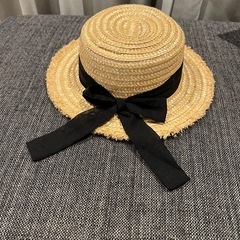 《美品》未使用50cm麦わら帽子