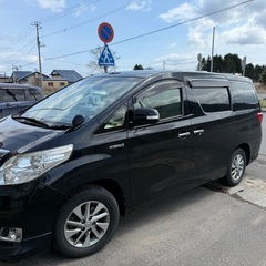 平成25年4WDアルファードハイブリッド車検令和8年7月までの画像