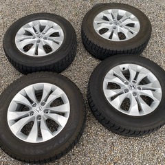 ホンダ　CRV RM4 純正ホイール　スタッドレスタイヤ　225...