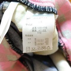 １１０cm 女の子 ピンクリブがかわいい半ズボン しまむらの画像