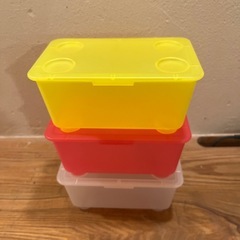 IKEAの蓋つきボックス