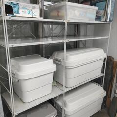 無印良品　ステンレスユニット棚