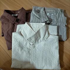 メンズ　シャツ　UNIQLO