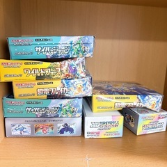 新弾含むポケモンカードのBOX 大量 40個近くの画像