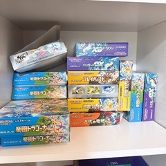 新弾含むポケモンカードのBOX 大量 40個近く