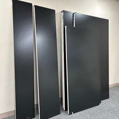 🌟廃材ステンレスとダンボールパーテーション