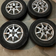 軽自動車　軽トラ　12インチホイール4本
